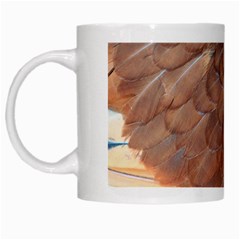 Feather Chicken Close Up Red White Mugs by BangZart