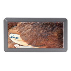 Feather Chicken Close Up Red Memory Card Reader (mini) by BangZart