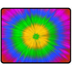 Spot Explosion Star Experiment Fleece Blanket (medium)  by BangZart