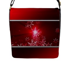 Christmas Candles Christmas Card Flap Messenger Bag (l)  by BangZart