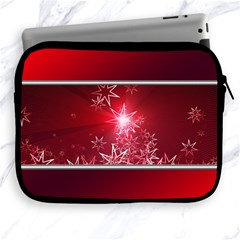 Christmas Candles Christmas Card Apple Ipad 2/3/4 Zipper Cases by BangZart