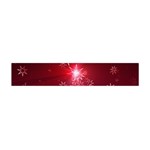 Christmas Candles Christmas Card Flano Scarf (Mini) Front