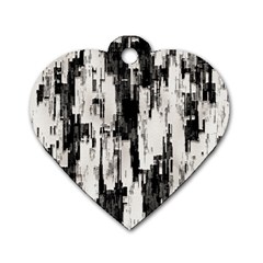 Pattern Structure Background Dirty Dog Tag Heart (two Sides) by BangZart