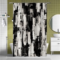 Pattern Structure Background Dirty Shower Curtain 48  X 72  (small)  by BangZart