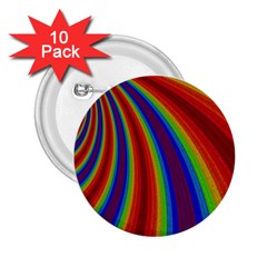 Abstract Pattern Lines Wave 2.25  Buttons (10 pack) 