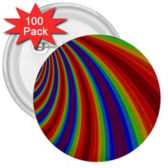 Abstract Pattern Lines Wave 3  Buttons (100 Pack)  by BangZart