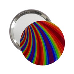 Abstract Pattern Lines Wave 2.25  Handbag Mirrors