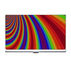 Abstract Pattern Lines Wave Business Card Holders