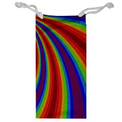 Abstract Pattern Lines Wave Jewelry Bag