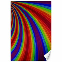 Abstract Pattern Lines Wave Canvas 12  X 18  