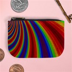 Abstract Pattern Lines Wave Mini Coin Purses Front