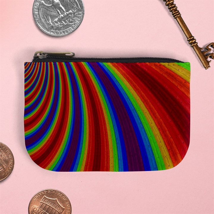 Abstract Pattern Lines Wave Mini Coin Purses