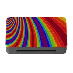 Abstract Pattern Lines Wave Memory Card Reader With Cf by BangZart