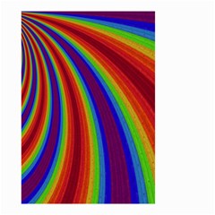 Abstract Pattern Lines Wave Small Garden Flag (Two Sides)