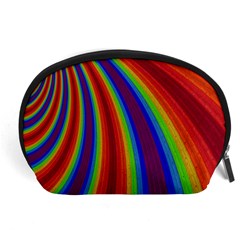 Abstract Pattern Lines Wave Accessory Pouches (Large) 