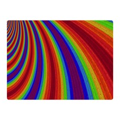 Abstract Pattern Lines Wave Double Sided Flano Blanket (Mini) 