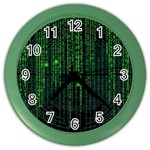 Matrix Communication Software Pc Color Wall Clocks Front