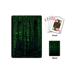 Matrix Communication Software Pc Playing Cards (mini)  by BangZart