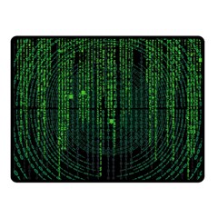 Matrix Communication Software Pc Double Sided Fleece Blanket (small)  by BangZart