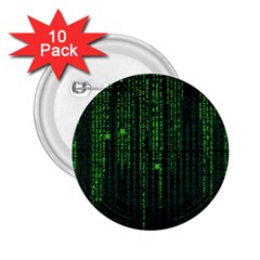 Matrix Communication Software Pc 2 25  Buttons (10 Pack)  by BangZart