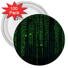 Matrix Communication Software Pc 3  Buttons (100 Pack)  by BangZart