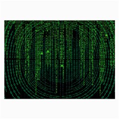 Matrix Communication Software Pc Large Glasses Cloth by BangZart