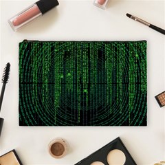 Matrix Communication Software Pc Cosmetic Bag (large)  by BangZart