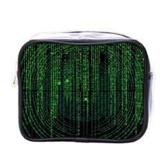 Matrix Communication Software Pc Mini Toiletries Bags by BangZart