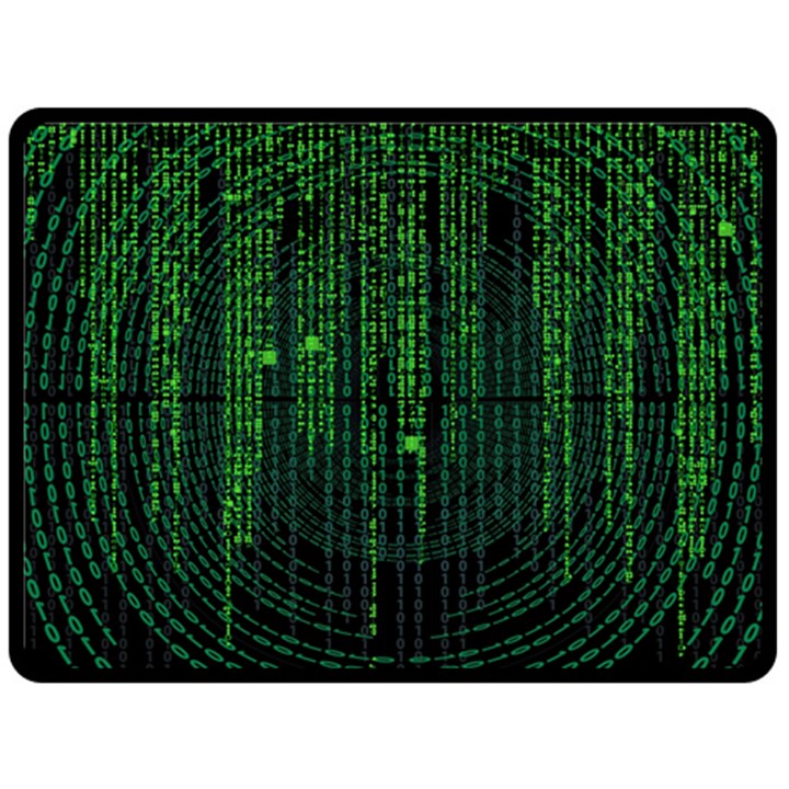 Matrix Communication Software Pc Fleece Blanket (Large) 