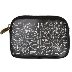 Arrows Board School Blackboard Digital Camera Cases by BangZart