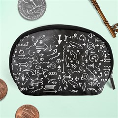 Arrows Board School Blackboard Accessory Pouches (large)  by BangZart