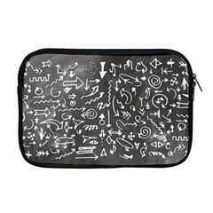 Arrows Board School Blackboard Apple Macbook Pro 17  Zipper Case by BangZart