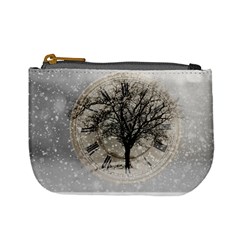 Snow Snowfall New Year S Day Mini Coin Purses by BangZart