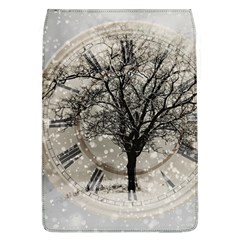 Snow Snowfall New Year S Day Flap Covers (l)  by BangZart