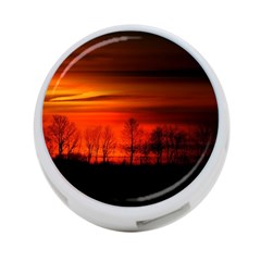 Tree Series Sun Orange Sunset 4-port Usb Hub (one Side) by BangZart