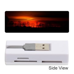 Tree Series Sun Orange Sunset Memory Card Reader (stick)  by BangZart