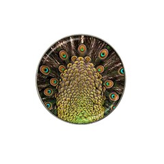 Peacock Feathers Wheel Plumage Hat Clip Ball Marker by BangZart