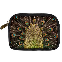 Peacock Feathers Wheel Plumage Digital Camera Cases by BangZart