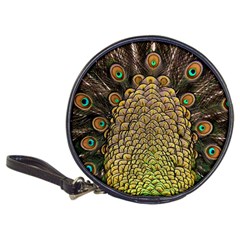 Peacock Feathers Wheel Plumage Classic 20-cd Wallets by BangZart