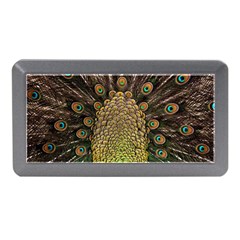 Peacock Feathers Wheel Plumage Memory Card Reader (mini) by BangZart