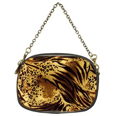 Pattern Tiger Stripes Print Animal Chain Purses (one Side)  by BangZart