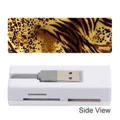 Pattern Tiger Stripes Print Animal Memory Card Reader (stick)  by BangZart