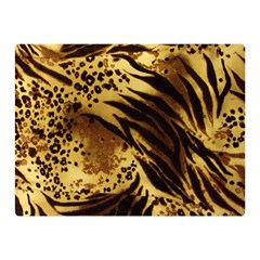 Pattern Tiger Stripes Print Animal Double Sided Flano Blanket (mini)  by BangZart