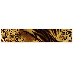 Pattern Tiger Stripes Print Animal Large Flano Scarf  by BangZart