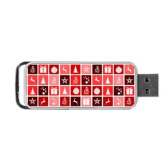 Christmas Map Innovative Modern Portable Usb Flash (two Sides) by BangZart