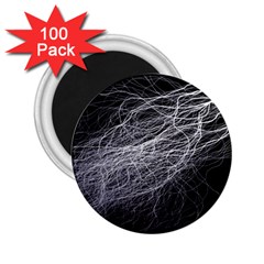 Flash Black Thunderstorm 2 25  Magnets (100 Pack)  by BangZart