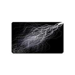 Flash Black Thunderstorm Magnet (name Card) by BangZart