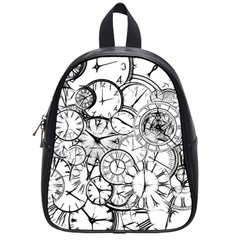 Time Clock Watches Time Of School Bag (Small)