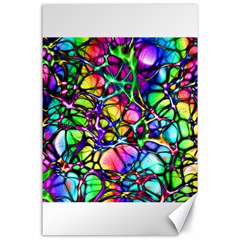 Network Nerves Nervous System Line Canvas 24  X 36  by BangZart