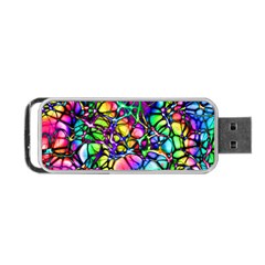 Network Nerves Nervous System Line Portable Usb Flash (one Side) by BangZart